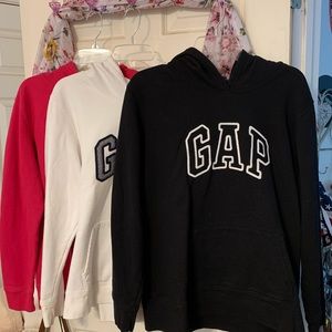 GAP Ladies Hooded Sweatshirts x 3 ~ XL ~ EUC